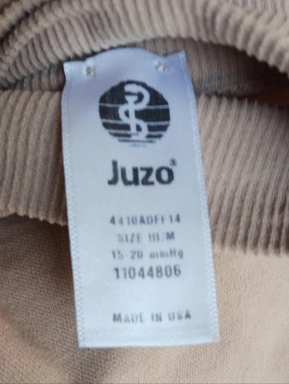 Knee High's- JUZO 15-20mmHg /Soft 2000 Beige, SZ III,,,NEW Pair...U.S.A.